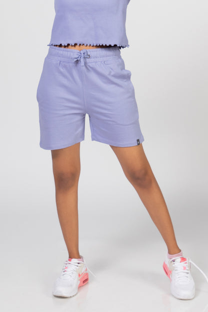 Lavender Sweatshorts at Urban Finesse