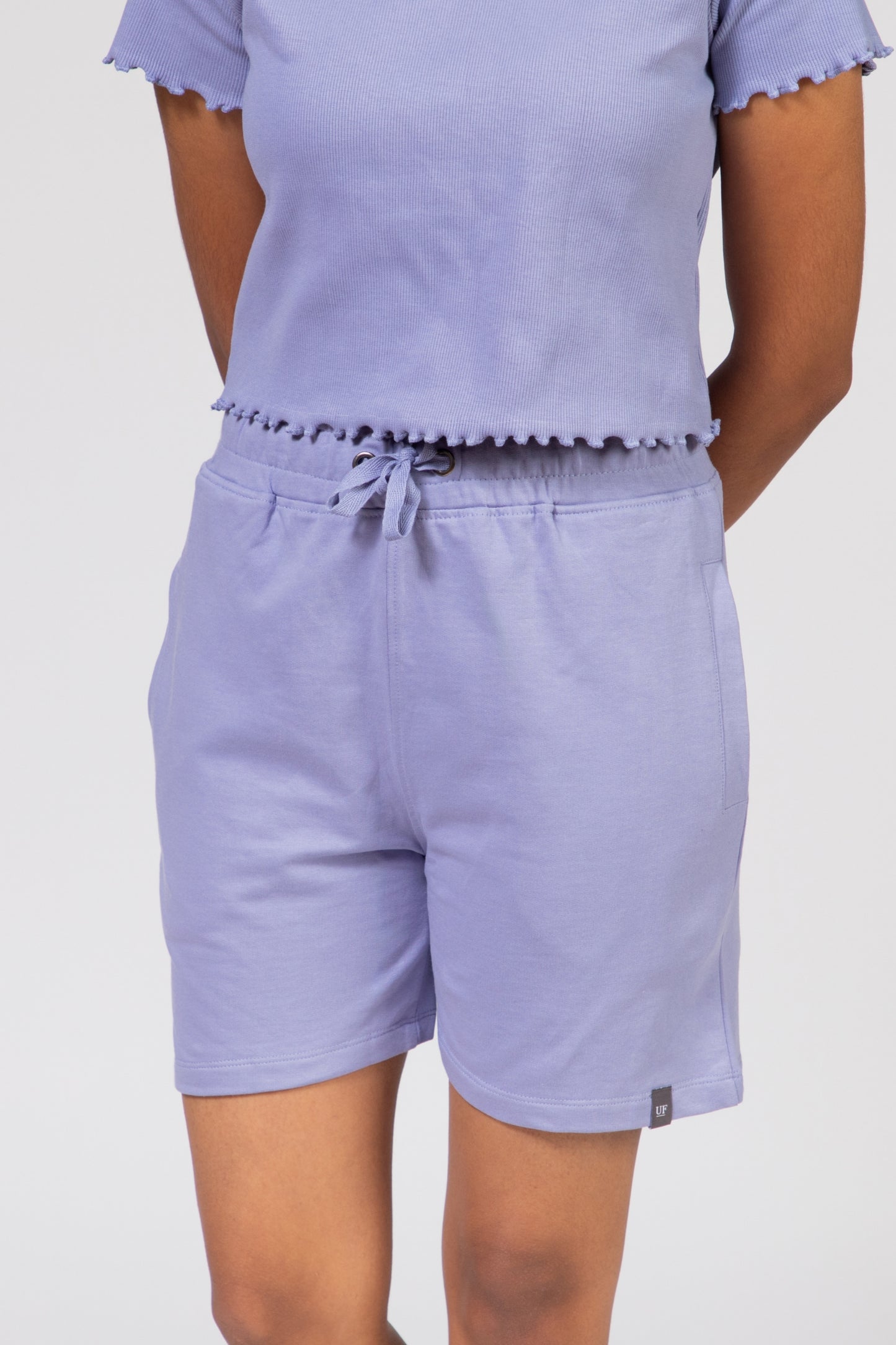 Lavender Sweatshorts at Urban Finesse