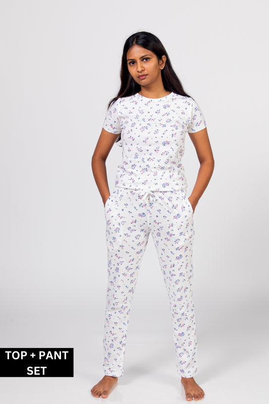 White Pyjamas Set – Urban Finesse
