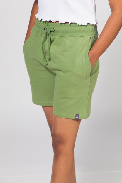 Mint Green Sweatshorts at Urban Finesse