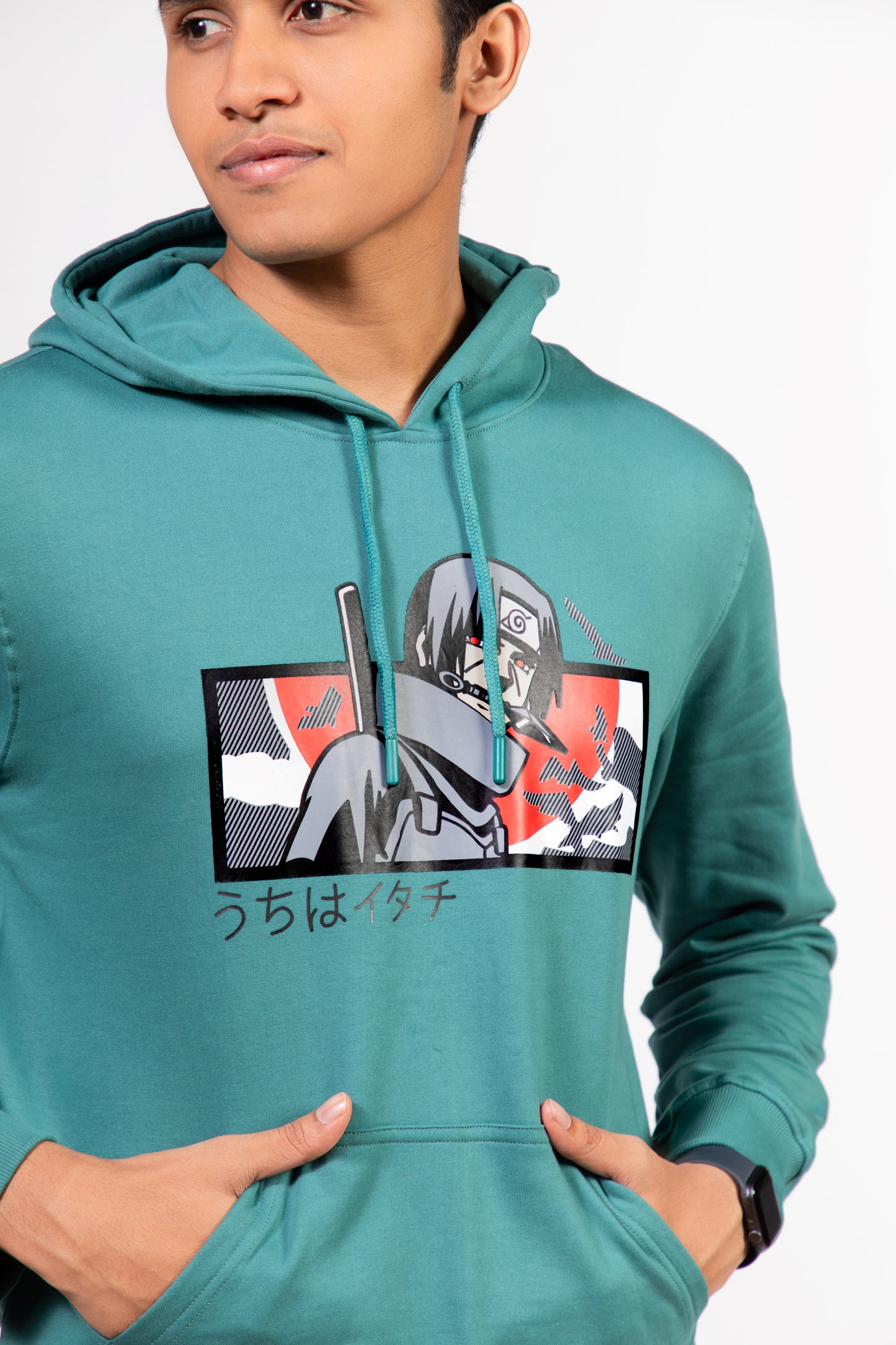 Urban Finesse | Itachi Hoodie Green t-shirt