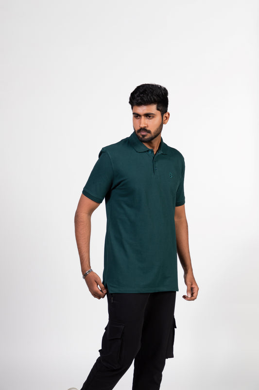 Classic Polos t-shirt - Dark Green | Urban Finesse